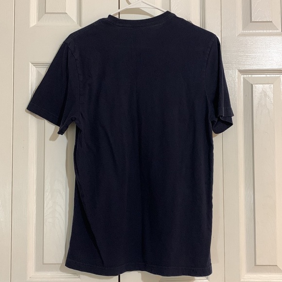 Men’s Vintage Chaps Nautical Outfitters Graphic Black 100% Cotton Tee Size Small - Picture 4 of 5